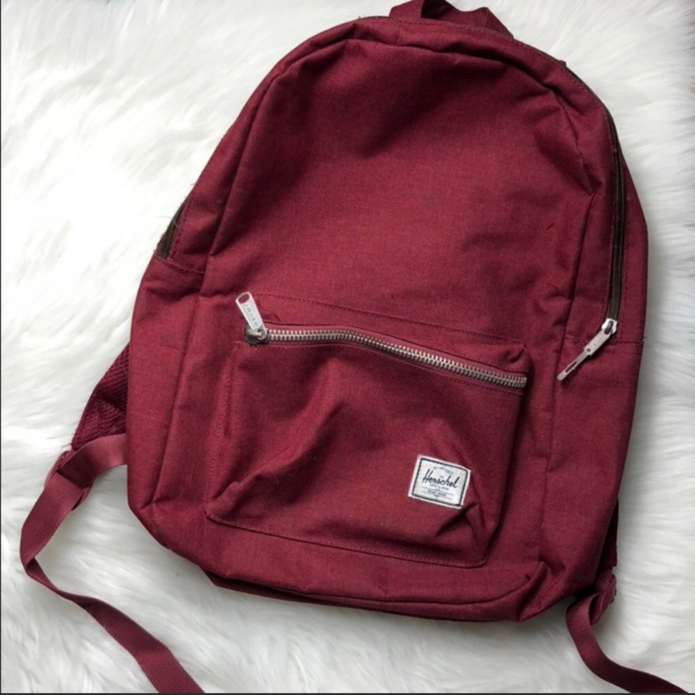 Burgundy/Wine Herschel Backpack Bag Full Sized